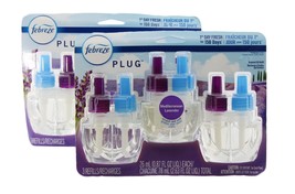 Febreze Odor-Fighting Fade Defy Plug Air Freshener Refill  Mediterranean Lavende - £17.25 GBP