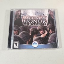 Medal Of Honor Allied Assault Windows XP PC CD 2002 2 Disc Set EA Games Complete - $10.98