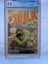 Incredible Hulk #180 CGC 4.0 Marvel 1974 Off White-White Pages Wolverine - £415.46 GBP