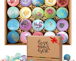 Mothers Day Gifts for Mom from Daughter, Bath Bomb Gift Set 20 Pcs, Natu... - $24.68