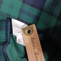 Old Navy STEVIE Print Leggings Stretch Green & Black Plaid Mid-Rise Girls XS image 5