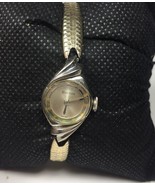 Bulova Cocktail Watch 10K RGP Bezel Gorgeous  Running Small Band 6BM Mov... - €33,27 EUR