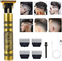 Hair Clippers for Men, Cordless Electric Hair Trimmer Rechargeable Beard Trimmer - £12.56 GBP