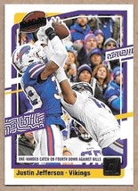 2023 Donruss Highlights #H-JJE Justin Jefferson Minnesota Vikings - £1.67 GBP