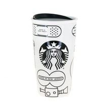 Starbucks New Jersey Made In NJ Garden Ceramic Local Traveler Coffee Cup 12oz - $118.80