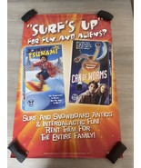 “Johnny Tsunami” “Can Of Worms” Original Movie Poster Rolled Video 1999 CV - $411.26 MXN