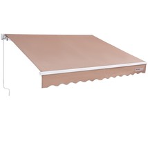 VEVOR Manual Retractable Awning, 10 x 8 ft Outdoor Patio Awning Retractable Sun  - $4,947.33 MXN