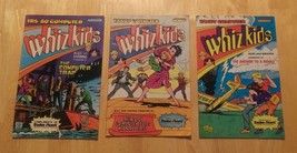 TRS-80 Tandy Whiz Kids Vintage 1980s Computer Comic Books, 3 Issues, Radio Shack - $9.95