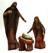 Wood-look Holy Family Set - £76.02 GBP