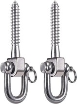 Two-Piece Swing Hangers, Swing Set Hooks Made Of Stainless Steel, Ideal For - $31.95