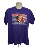 Obama 44th President of The United States of America Adult Large Purple ... - £11.66 GBP
