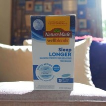 Nature Made Wellblends Sleep Longer 35 Tri-Layer Tablets Brand NEW EXP July 2024 - $11.87