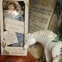 Gorham porcelain doll of the month 1983 - £11.89 GBP
