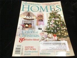 Romantic Homes Magazine December 2013 The Colors of Christmas: 86 Festive Ideas - £9.26 GBP