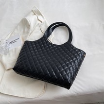 Size 2 Luxury Brand PU Leather Handbags for Women Fall Fashion Lingge Shoulder C - £36.81 GBP