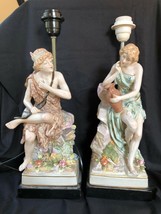 Antique Porcelaine Paire De Ampoules. Haut Qualité 19th Siècle - £526.31 GBP