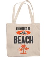 Make Your Mark Design At the Beach. Cool Reusable Tote Bag for Friend, S... - £17.47 GBP