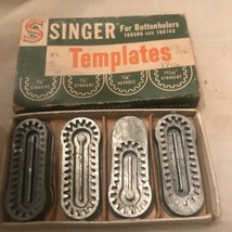 Singer Templates Part 160668 Cams for Buttonholers 160506 and 160743 - £10.37 GBP