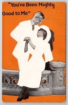 Romantic Couple You&#39;ve Been Good To Me Davidson Family Long Pine NE Postcard A33 - £5.46 GBP