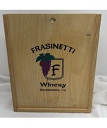 Frasinetti&#39;s Winery Sacramento, CA Wine Box - £31.50 GBP