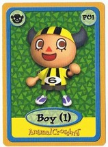 Animal Crossing Boy 1 Villager E-Reader Card P01 Nintendo GBA - $5.53
