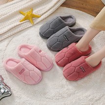 Cotton slippers ladies autumn and winter indoor wool slippers warm home cotton s - £37.30 GBP
