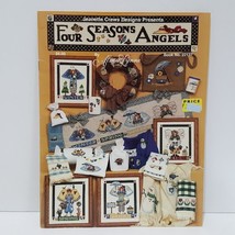 Jeanette Crews Designs Four Seasons Angels Cross Stitch Pattern Book 22137 - £6.68 GBP