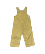 Vintage Betti Terrell for Lord &amp; Taylor Corduroy Yellow Overalls Sz 18-2... - £15.32 GBP