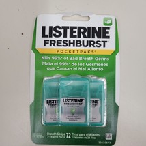 Listerine PocketPaks Breath Strips FreshBurst 72 Each (Pack of 3 x 24) - £13.13 GBP