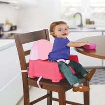 Safety 1ˢᵗ Easy Care Swing Tray Feeding Booster, Coral Crush - $30.06