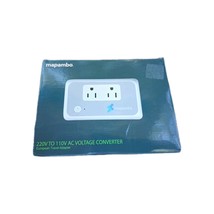 220V to 110V Converter, Voltage Converter US to Europe Double Outlet Wit... - $24.74