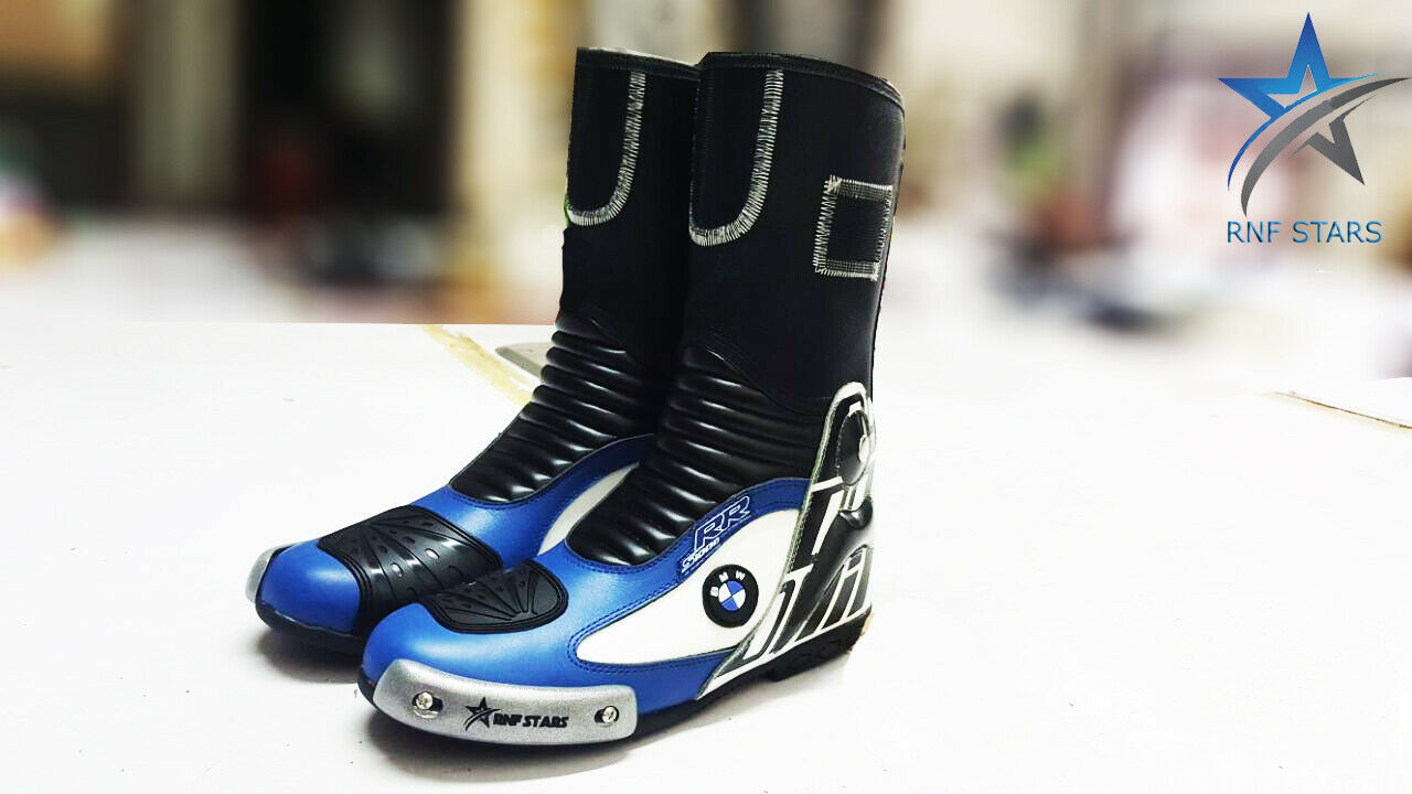 FR-1 for BMW Men's Motorcycle Boots Riding Leather Boots