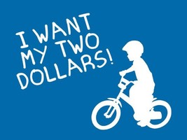 FUNNY TSHIRT I Want My Two Dollars T-Shirt 80S Movie Mens Womens Kids Te... - $12.95