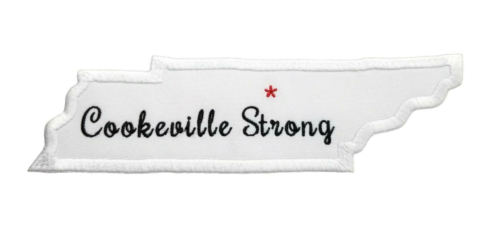 Cookeville Strong Nashville Strong Tennessee Strong Embroidered Iron On Patch - $7.49 - $11.48