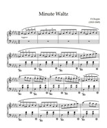 F.Chopin - Waltz in D-flat Major, Op.64 No.1 (Minute Waltz) - $6.08