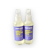 EO Everyone Natural Deodorant Spray Lemon + Lavender 4 FL oz New 2 Bottles - £23.67 GBP