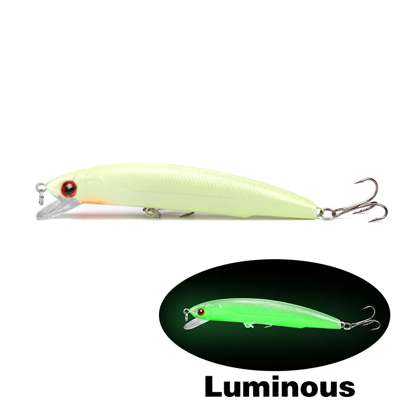 1pcs/winter sea fishing sparkling lifelike hard bait12cm/17g Trolling Artificial - $32.77