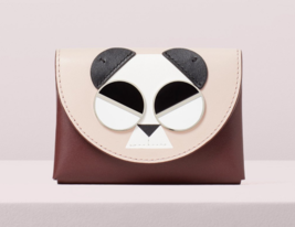 Kate Spade spademals gentle panda cardholder Wallet ~NWT~ - £58.56 GBP