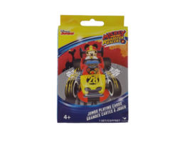 Cardinal Jumbo Playing Cards  - New  - Mickey &amp; the Roadster Racers - £7.97 GBP
