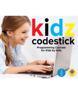 KidzCodeStick USB Program to Learn Java and/or Python Programming Languages - £22.35 GBP+