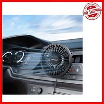 Powerful 3-Speed USB Car Fan - Clip-On Portable Cooling Solution for Veh... - $463.17 MXN