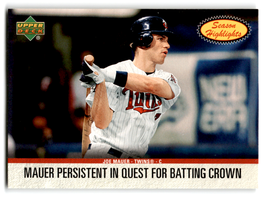 2006 Upper Deck Season Highlights #SH21 Joe Mauer NM-MT Twins ID:71336 - £1.32 GBP