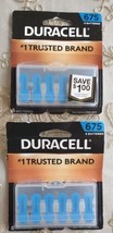 Duracell Size 675 Hearing Aid Battery, 2 Pack (12 Batteries) Exp 2023-2024 - $14.01