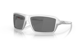 Oakley CABLES POLARIZED Sunglasses OO9129-1263 X-Silver Frame / PRIZM Bl... - £78.21 GBP