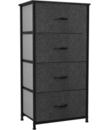 Storage Tower With 4 Drawers From Yitahome - Fabric Dresser, Organizer U... - £39.03 GBP