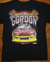  Jeff Gordon Classic Vintage Black Dupont Piston New Chase Authentic T Shirt - $18.80+