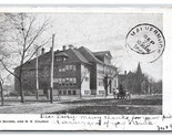 High School Building York Nebraska NE 1906 UDB Postcard U1 - £3.12 GBP