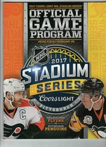 2017 Stadium Series Program Pittsburgh Penguins Philadelphia Flyers - $24.74