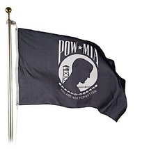 aes 2x3 Pow Mia Powmia 2ply Nylon Double Sided Flag 2&#39;x3&#39; House Banner (Made in  - £13.49 GBP