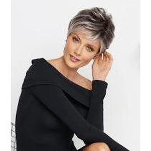 Crushing Casual Wig Short Boy Cut lace Front Angled Fringe by Raquel Welch Wigs  Item image 11